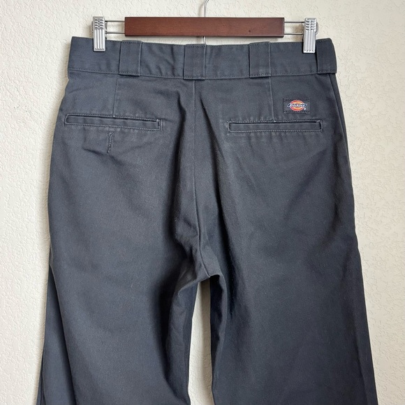 Dickies 874 Original Fit Gray Work Pants 30x34 Straight Leg Classic - Picture 4 of 11